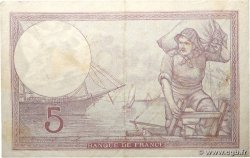 5 Francs FEMME CASQUÉE modifié FRANCE  1939 F.04.14 VF