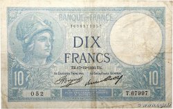 10 Francs MINERVE FRANCE  1936 F.06.17