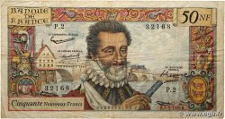 50 Nouveaux Francs HENRI IV FRANCE  1959 F.58.01