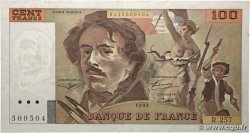 100 Francs DELACROIX 442-1 & 442-2 FRANCE  1995 F.69ter.02a