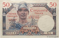 50 Francs TRÉSOR FRANÇAIS FRANCE  1947 VF.31.01