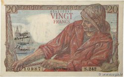 20 Francs PÊCHEUR FRANCE  1950 F.13.17