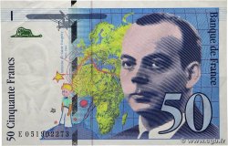 50 Francs SAINT-EXUPÉRY modifié FRANCE  1999 F.73.05