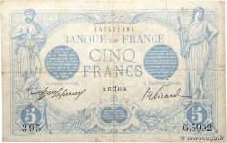 5 Francs BLEU FRANCE  1915 F.02.27
