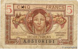 5 Francs TRÉSOR FRANÇAIS FRANCE  1947 VF.29.01