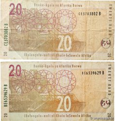 20 Rand Lot SOUTH AFRICA  2009 P.129b F