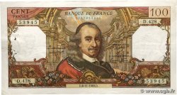 100 Francs CORNEILLE FRANCE  1969 F.65.28