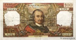 100 Francs CORNEILLE FRANCE  1968 F.65.24