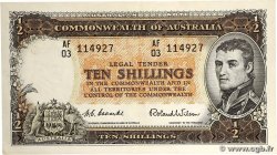 10 Shillings AUSTRALIA  1954 P.29