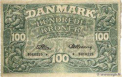 100 Kroner DENMARK  1958 P.039q
