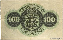 100 Kroner DENMARK  1958 P.039q VF