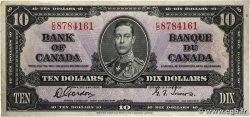 10 Dollars CANADA  1937 P.061b
