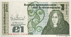 1 Pound IRELAND REPUBLIC  1989 P.070d