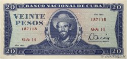20 Pesos CUBA  1983 P.105c EBC+