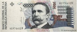 10000 Australes ARGENTINE  1989 P.334a TB+