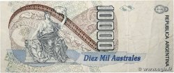 10000 Australes ARGENTINE  1989 P.334a TB+