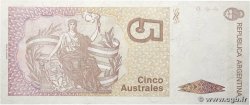 5 Australes ARGENTINE  1986 P.324b NEUF