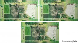 10 Rand Consécutifs SOUTH AFRICA  2016 P.138b UNC