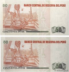 50 Intis Lot PÉROU  1987 P.131b pr.NEUF