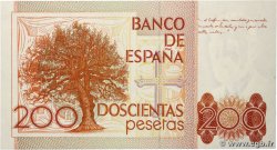 200 Pesetas SPAIN  1980 P.156 UNC