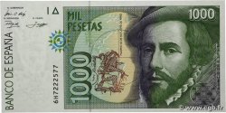 1000 Pesetas SPAIN  1992 P.163
