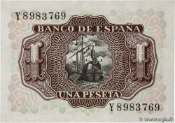 1 Peseta SPAIN  1953 P.144a UNC