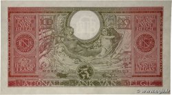 100 Francs - 20 Belgas BELGIUM  1943 P.123 XF+