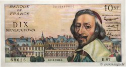 10 Nouveaux Francs RICHELIEU FRANCE  1960 F.57.08