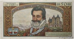 50 Nouveaux Francs HENRI IV FRANCE  1959 F.58.03 VF-