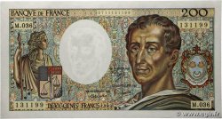200 Francs MONTESQUIEU FRANCE  1985 F.70.05