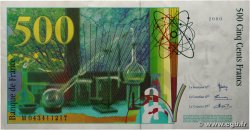 500 Francs PIERRE ET MARIE CURIE FRANCE  2000 F.76.05 XF-