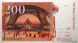 200 Francs EIFFEL FRANCE  1996 F.75.02 AU