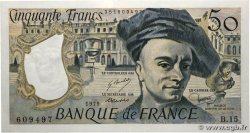 50 Francs QUENTIN DE LA TOUR FRANCE  1979 F.67.04
