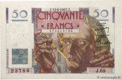 50 Francs LE VERRIER FRANCE  1947 F.20.08