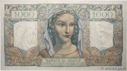 1000 Francs MINERVE ET HERCULE FRANCE  1946 F.41.10 AU+