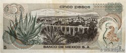 5 Pesos MEXIQUE  1971 P.062b TTB