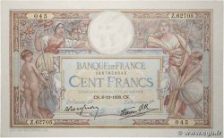 100 Francs LUC OLIVIER MERSON type modifié FRANCE  1938 F.25.36