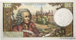 10 Francs VOLTAIRE Numéro radar FRANCE  1973 F.62.63 UNC-