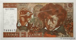 10 Francs BERLIOZ FRANCE  1978 F.63.25