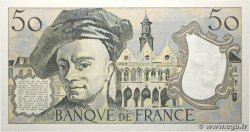 50 Francs QUENTIN DE LA TOUR FRANCE  1985 F.67.11 AU+
