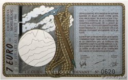 7 Euro  FRANCE regionalism and various Chamonix 1996  UNC