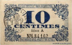10 Centimes FRANCE regionalism and various Lille 1917 JP.59-1632