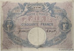 50 Francs BLEU ET ROSE FRANCE  1920 F.14.33 F