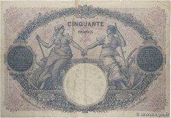 50 Francs BLEU ET ROSE FRANCE  1920 F.14.33 F