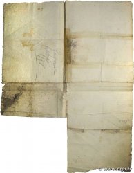 200 Francs Planche FRANCE Angoulême 1796  TTB