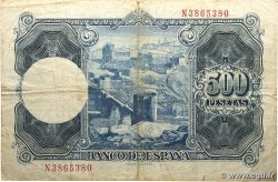 500 Pesetas SPAGNA  1954 P.148 MB
