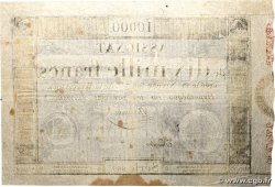 10000 Francs FRANCE  1795 Ass.52a TB
