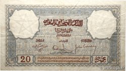 20 Francs MAROC  1931 P.18a pr.TTB