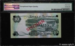 10 Pula Spécimen BOTSWANA  1976 P.04s1 ST