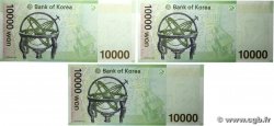 10000 Won Consécutifs CORÉE DU SUD  2007 P.56a NEUF